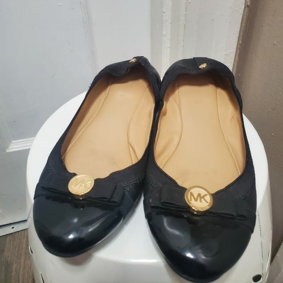 Michael Kors Women's Dixie Stretch Fit Ballet Flats Black Size 7.5 🌴✌️ - Picture 11 of 13